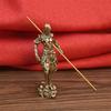 Koppar Apor Staty 3D Sun Wukong Spelfigur Koppar Apor Kung Staty Apor Kung Staff Dekorativ Kulturell Symbol Statyer