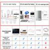 TUYA Wi-Fi Smart Large Colorful Screen Room Programmable Air Thermostat WIFI for Switch Heating Cooler Bridge Voice Alexa