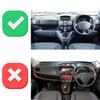 Fit for Fiat Doblo 2000-2015 High Quality Dashboard Cover Dashmat Sunshade Anti‑UV Protector Dash Mat Pad Accessories