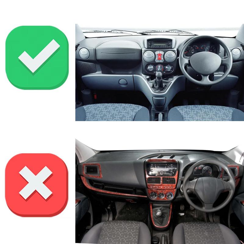 Fit for Fiat Doblo 2000-2015 High Quality Dashboard Cover Dashmat Sunshade Anti‑UV Protector Dash Mat Pad Accessories