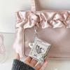 Cute Silver Korean Card Album 2 Inch for Idol Photos Mini Storage Binder for Girls Perfect Collectors Gift