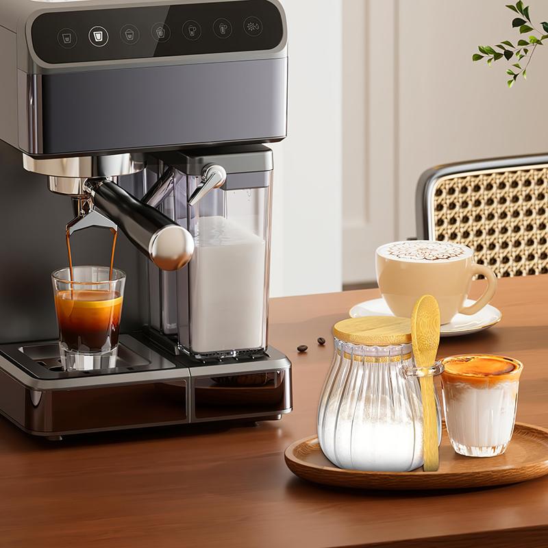 1 Pcs Glass Jars With Lids And Spoons Spice Beans Tea Glass Canisters Sealed Container For Yogurt Oatmeal Kitchen Accessories