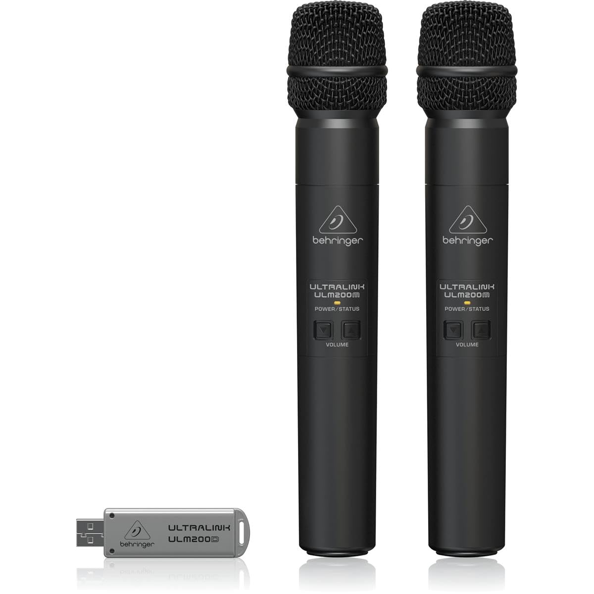 

Беспроводной микрофон Behringer ULM202USB, 2-канальный цифровой беспроводной 2,4 ГГц, USB-тип, черный