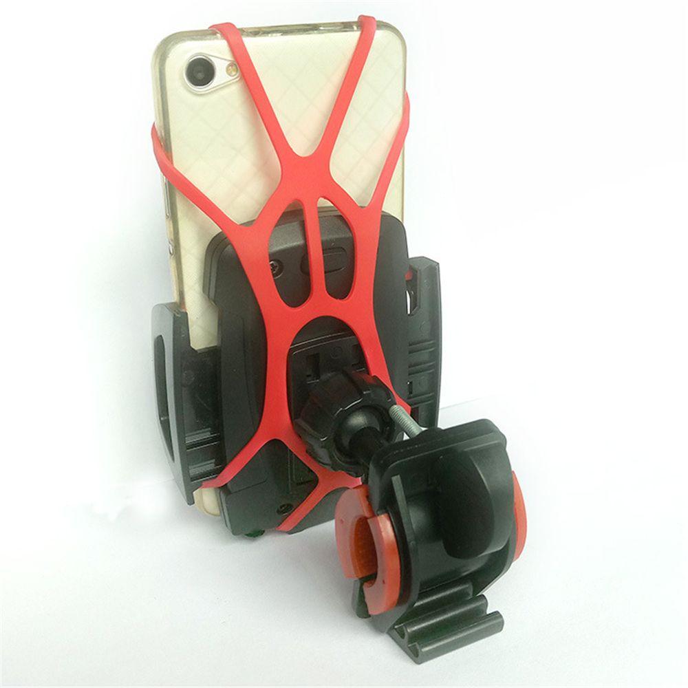 Silicone Universal Bike Bicycle For Mobile Cell Phone Bandage Mount Holder Handlebar Mount Support