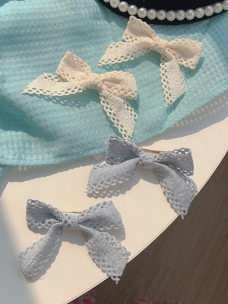 1pcs Hollowed Out Bow Tie Fashion Hair Clips For Women Hair Accessories