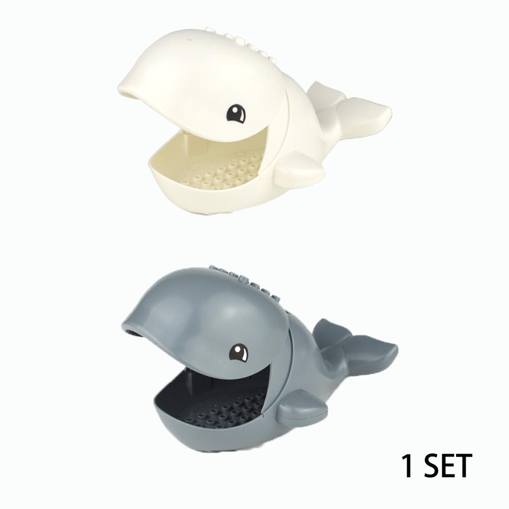 MOC Toys Sea Animals World Building Blocks Sets Dolphin Shark Devil Fish shell Seaweed Lobster Crab Coral Shell Gifts