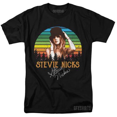 Maglietta Stevie Nicks Tour Concerti Merchandising Grafica Vintage T-Shirt