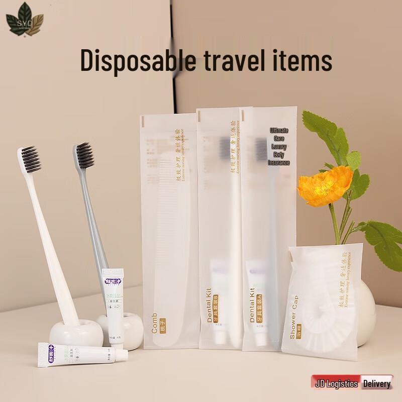 Disposable Travel Toiletries Set