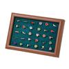 Velvet Rings Display Tray 30 Slot Finger Ring Storage Rack Fashion Jewelry Trays  Display Props