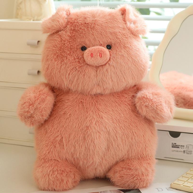 Otter Chubby Koala Plush Doll Korean Piggy Doll Boy Girl Birthday Gift Throw Pillow
