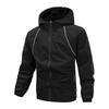 Men'S Loose Jacket Fashionable Multi Pocket Hooded Jacket