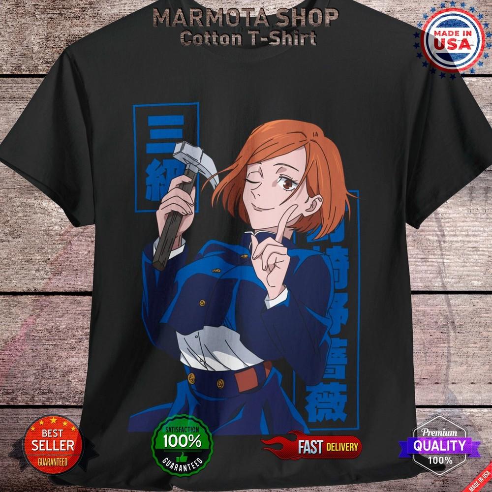 

Nobara Kugisaki Jujutsu Kaisen T-Shirt Gojo Satoru Anime Japanese Tee Shirt JJK M