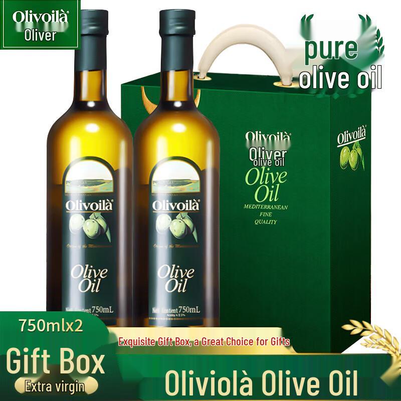 Olivoila Pure Olive Oil Twin Pack