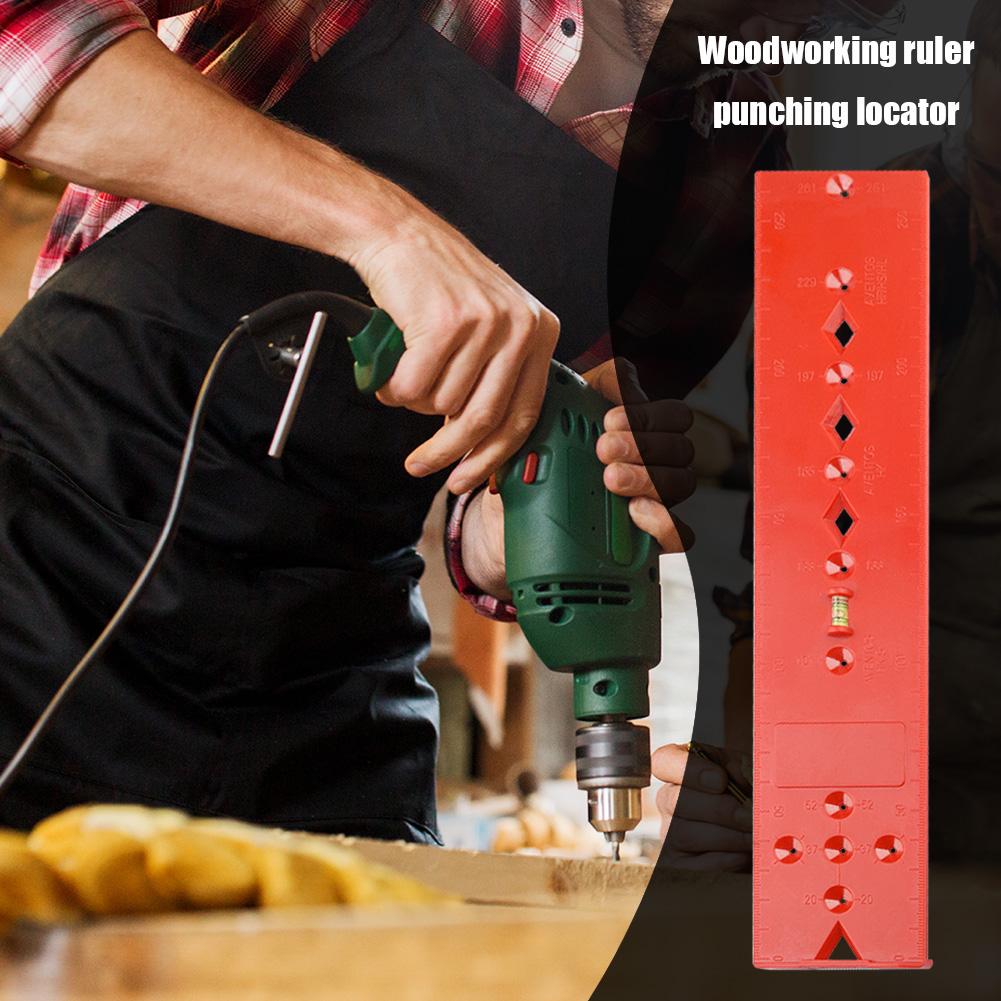 Plastic Bubble Level Ruler for Wooden Pillars Construction Pipe Punch Locator