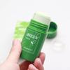 Solid Green Tea Cleaning Facial Mask, Deep Clean Pores, Not Tight, Portable Moisturizing Oil Control Skin Care Good