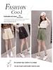 Women's High-Waisted Wide-Leg A-line Shorts - Summer 2026 Korean Style Casual Capris