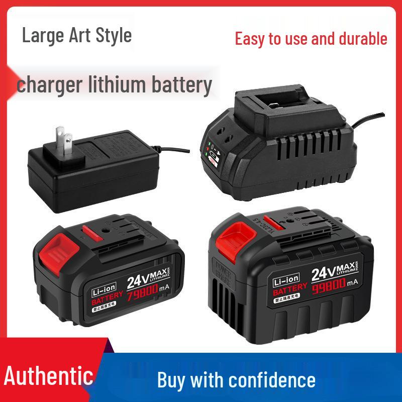 Universal Large-Capacity 21V Lithium Battery Power Tools: Angle Grinder, Circular Saw, Electric Drill