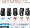 Car Logo Keychain Cover Fit Toyota Crown, C-HR, Corolla RAV4, Camry, Land Cruiser, Prado,