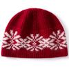 France Paul Fair Island Jacquard Consinee pure cashmere knitted hat bag head cold hat thin face show face small bucket hat