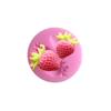 Three Holes Strawberry Fruit Silicone Mold Fondant Molds Sugar Craft Tools Chocolate Mould for Cakes Tools Bakeware
