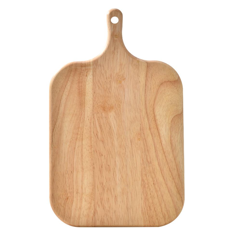Solid wood chopping board with handle pizza cutting board steak chopping board bread board fruit cutting board kitchen tools