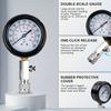New Rapid Connected Petrol Gas Engine Cylinder Compressor Gauge Meter Test Pressure Compression Tester Leakage Diagnostic