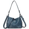 2-Layer Large Capacity Women'S Shoulder Bag New High Quality Soft Leather Female Crossbody Bags Simple Solid Color Girl Handbag Quality