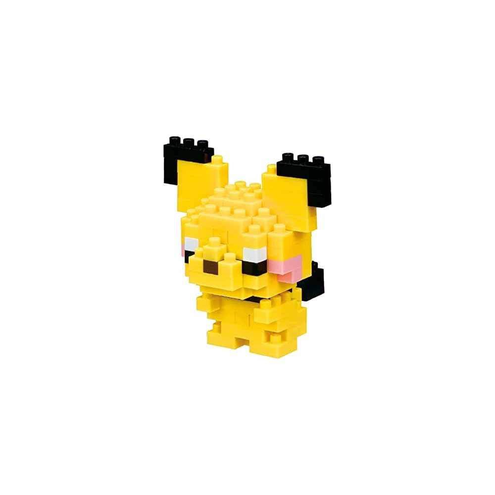 

Nanoblock Pocket Monsters Pichu Building Set 150 Pieces Collectible Toy