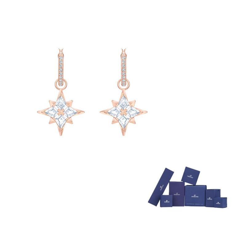 Swarovski Symbolica Earrings Womens Rose Gold Original brand box