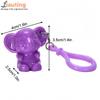 Elephant Shaped Silicone Lip Brush Keychain Pendant Fashion Makeup Brush Cute Lip Mud Halo Dye Brush Concealer Brush