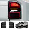 Car Tail Light Frame Rear Lamp Cover For Toyota Prado LC250 2024 Brake Light Decorative Cover