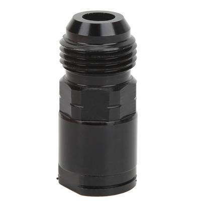 EFI Adapter Schnellkupplung Aluminiumlegierung Schwarz eloxiert Wasserdicht AN Stecker Aufschieben Kraftstoffleitung