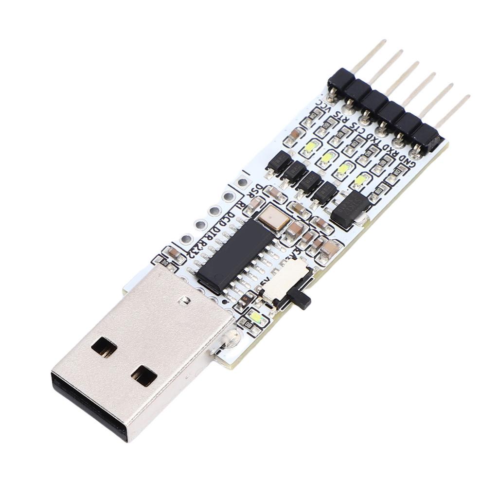 USB to TTL Serial Converter Module 3.3V 5V USB TTL Serial Adapter Module with Jumper Wire for Computer