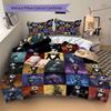 Nightmare Before Christmas Bedding 3 Piece Set Hd Print Duvet Cover Pillowcases For Teens Adult Bedroom Decoration Christmas Gift C9211525