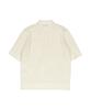 Digeule Rope Short Sleeve Cotton Knit Oatmeal