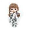 Doll Accessories Doll Striped Pajamas 1/111/12 Doll Clothes Doll Sleep Clothes New Cute Clothes