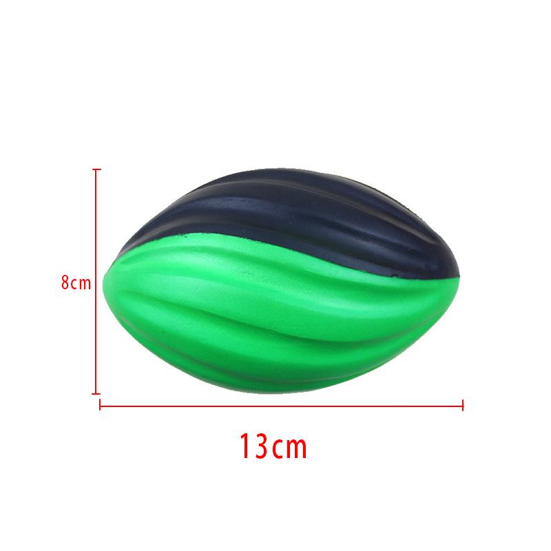 Neuer Exotischer PU Slow Rebound Turbori Rugby Schaumstoff Schwamm Solider Ball