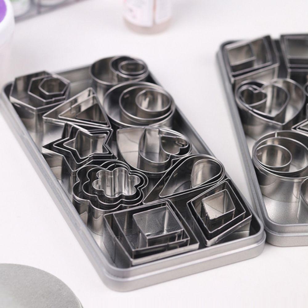 DIY Cookie Mould Mini Biscuit Slicer New Stainless Steel Cookie Cutter Baking Accessories