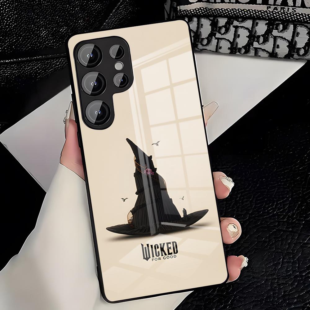 Wicked Musical Green Phone Case For Samsung A25 A13 A33 5G A54 A36 A35 A56 A52 A14 Shockproof Glass Cover