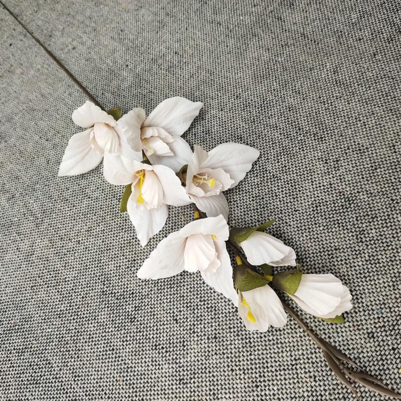 Butterfly Gladiolus Silk Flower Wedding Decor Bridal Centerpiece Decoration Home