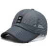 Herren Mesh Baseball Cap Atmungsaktive Sommer Caps Papa Hut Outdoor Angeln Hüte Bone Gorras Snapback Trucker Cap