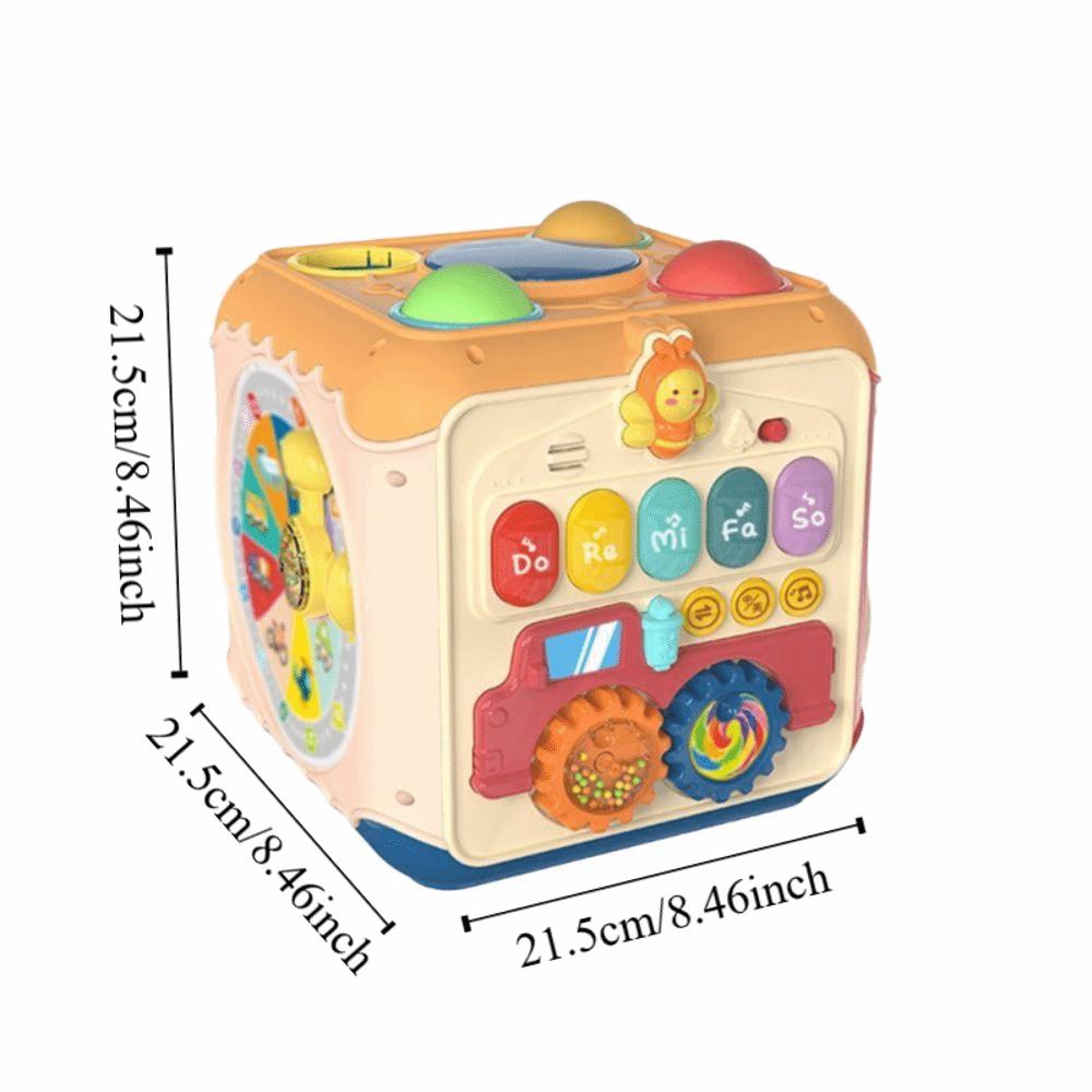 Sorting Function Toddler Hand Drum Toy Developmental Music Plaything Box Baby Activity Cube  Baby