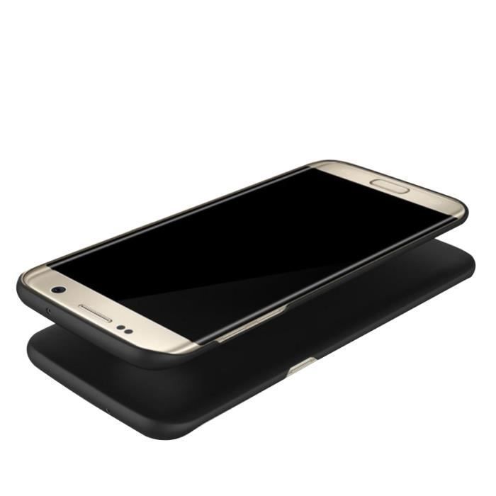 Coque - samsung - galaxy s7 edge - ultra mince - souple - protection objectif arrière