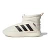 adidas Adipuff Mi-montantes Résistantes au Glissement Durables Chaussures Décontractées Lifestyle Baskets Unisexe Blanc Noir JR0068