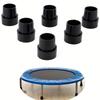 6pcs Trampoline Anti Slip Rubber Cushion Bag - Friction, Sturdy and Wear-resistant