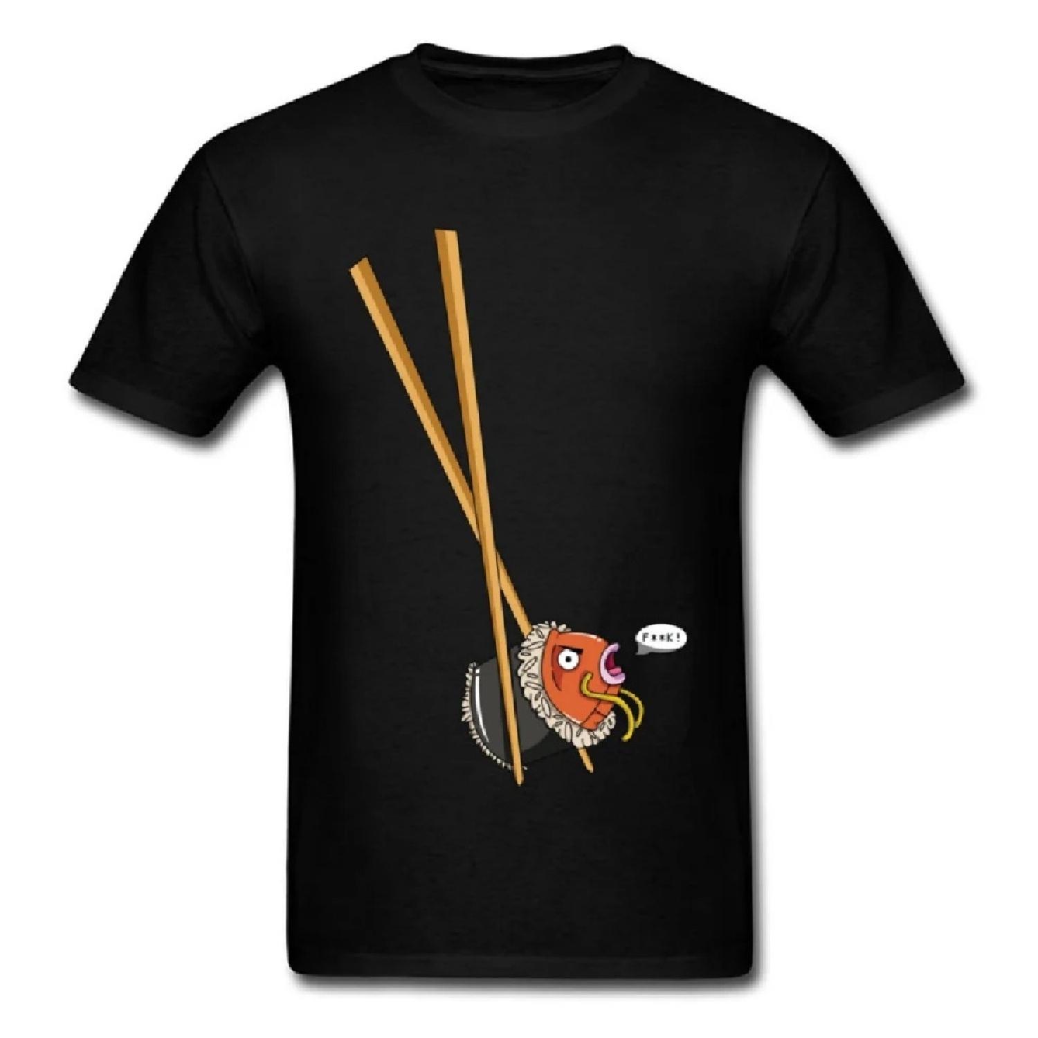 

2018 Fashion Mens Summer Short Sleeve Shirts Japan Magikarp Sushi Fish Anime T-Shirts Plus Size Tshirt 10 Colors New Style XXXXXL
