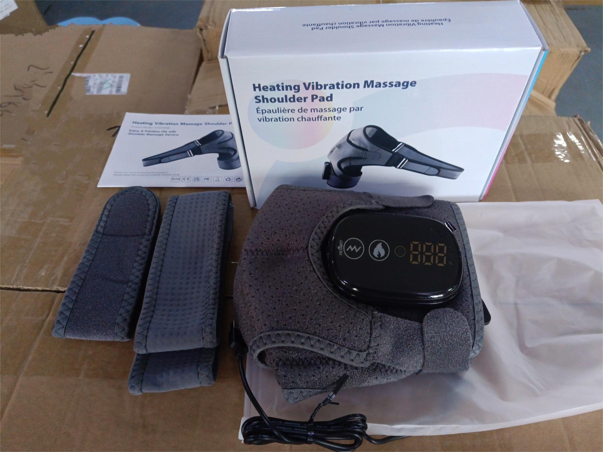 

Electric Heated Shoulder and Neck Massager with Touch Screen Control and Vibration One Size