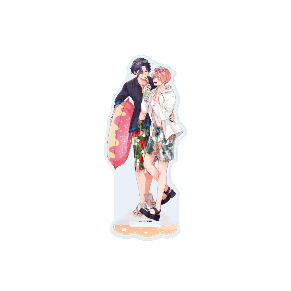 

Nananohi Sensei 01 Summer BL Fair Acrylic Stand Working Couple s Vacation [Original Illustration]