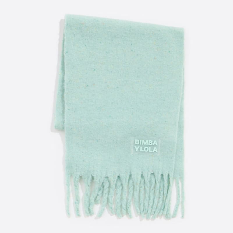 BIMBA Y LOLA [24FW] BIMBA Y LOLA Emerald Blue Muffler B246AII007BLF
