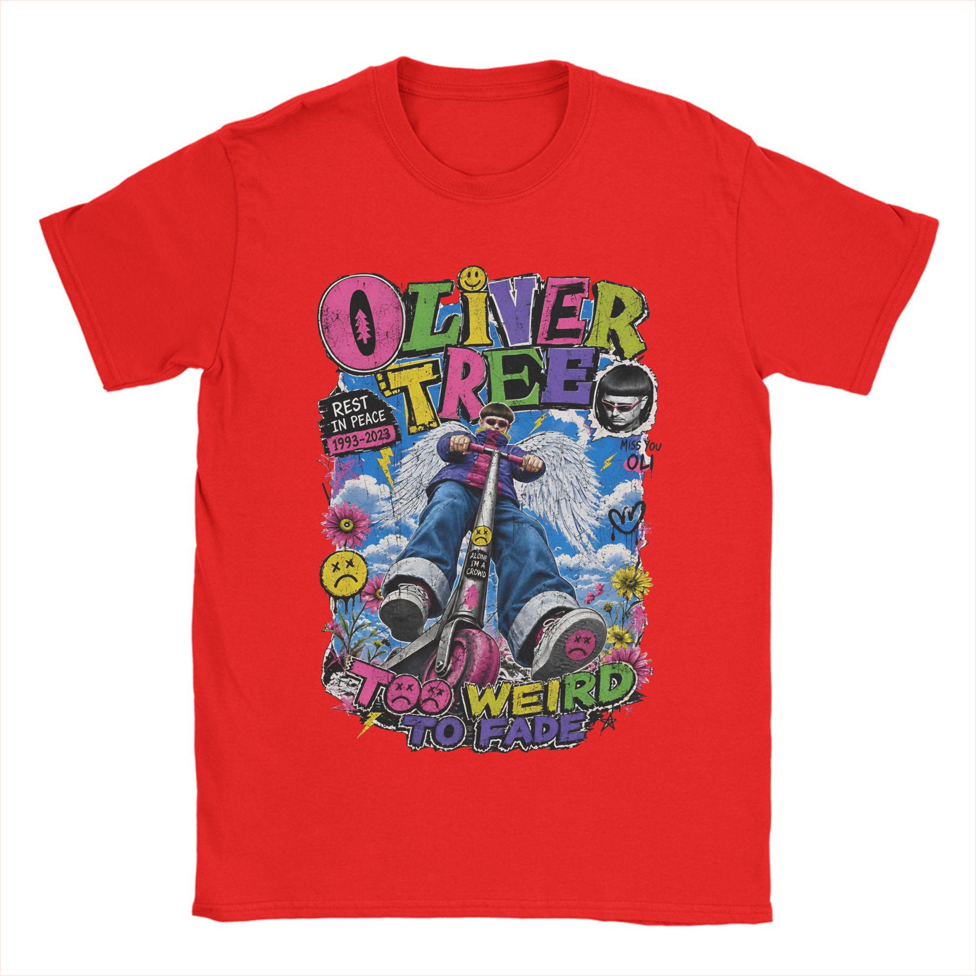 Oliver Tree Rest In Peace 1993 To 2026 Memorial T Shirts For Unisex Unisex Pure Cotton Novelty TShirts Crewneck Tee Shirt Clothes S